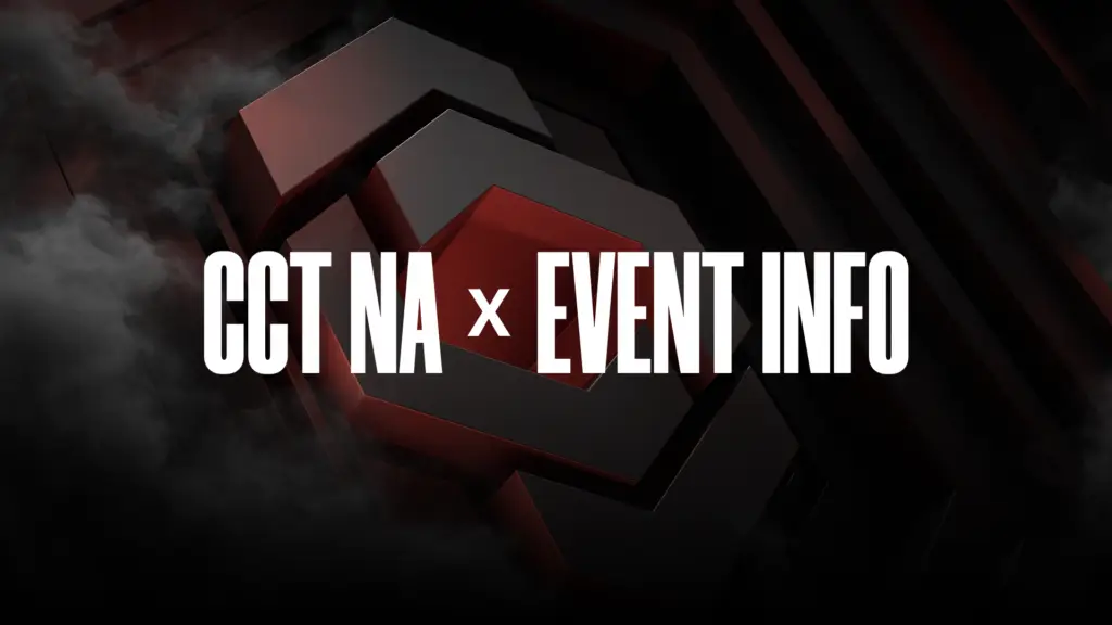 CCT North America Event Info header